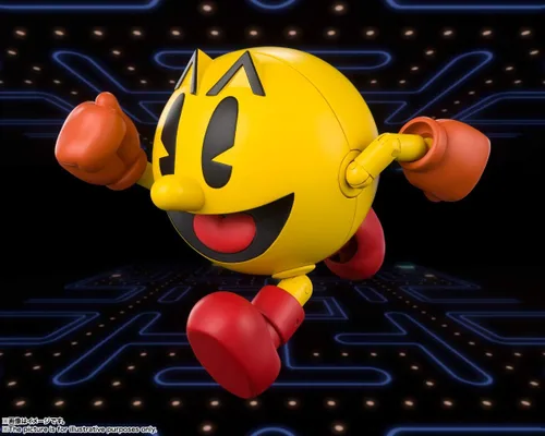 Vista 5 de TAMASHII NATIONS - Figura de acción Pac-Man, Bandai Spirits S.H.Figuarts