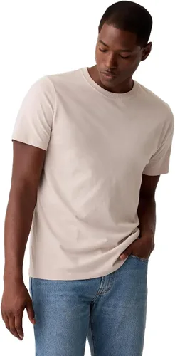 Vista 18 de Camiseta de cuello redondo Gap para hombre, mangas cortas, estilo casual Negro