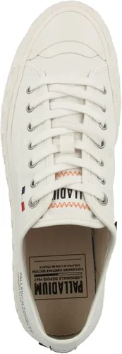 Vista 2 de PALLADIUM Zapatillas bajas para hombre, blanco estrella, 11.5 Women10 Men