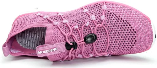 Vista 6 de MOERDENG - Zapatos de agua de secado rápido para mujer, ligeros, para deportes al aire libre, playa, piscina, ejercicio