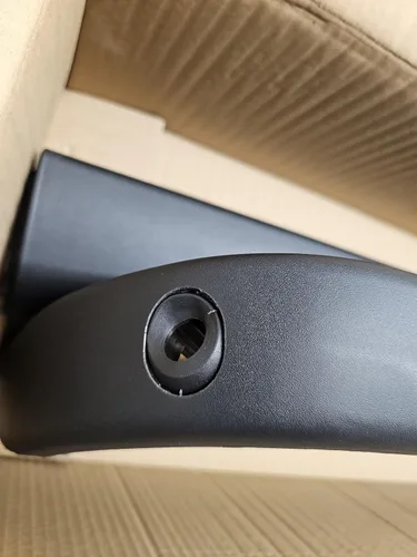 Vista 6 de Para Mercedes SPRINTER W907 2019-2023 parachoques trasero cubierta de plástico (plástico) con orificios para sensor de estacionamiento