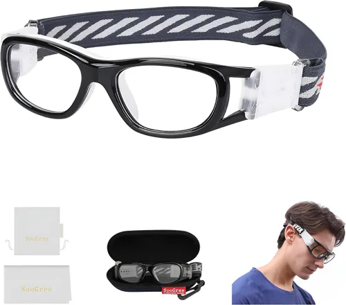 Vista 17 de SooGree Sports Glasses - Racquetball Goggles Basketball Football Eye Protective