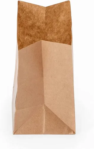 Vista 11 de Restaurantware Bag Tek - Bolsas de papel de 3.9 x 2.3 x 3.8 pulgadas para aperitivos, 100 bolsas de papel pequeñas para alimentos, bolsas