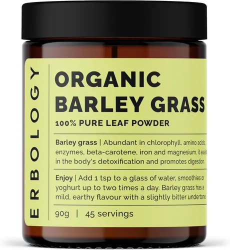 Vista 8 de Erbology Alfalfa orgánica en polvo 3.2 oz - 45 porciones