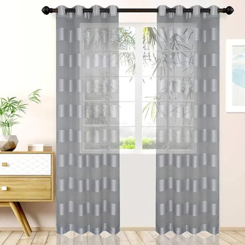 Vista 12 de Superior Dalitso - Cortinas traslúcidas de cuerda, detalles de ventana, cuerda trenzada, rayas, texturizadas, tradicionales, modernas, diseño