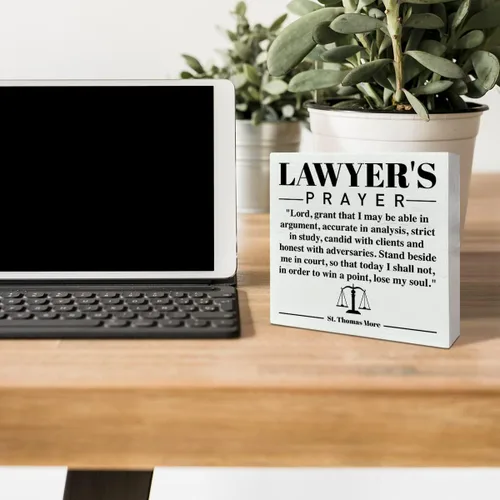 Vista 3 de Regalos de abogado para hombres y mujeres, regalos de graduación para estudiantes de derecho, abogados, jubilación, cumpleaños, regalos de Navidad