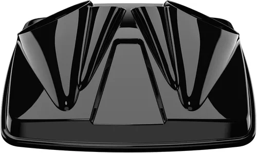 Vista 90 de Tapas de altavoz dobles de 8 pulgadas a juego para Advanblack/OEM Harley Rushmore estilo Razor, Chopped & King Tour Pak Whisky ámbar