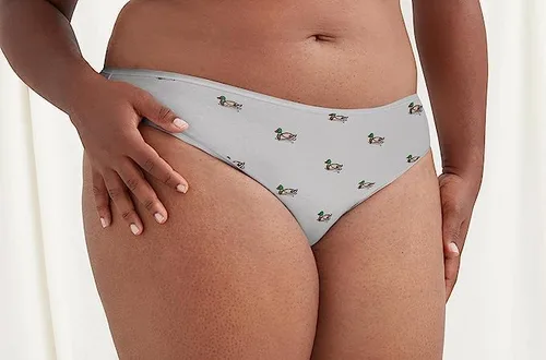 Vista 7 de MeUndies Bikini de algodón elástico para mujer - Bragas cómodas - Paquete de 3 - Tela exclusiva de Tienda