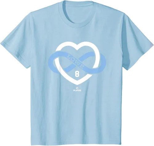 Vista 10 de Camiseta Infinite Love Brandon Lowe Tampa Bay MLBPA, Negro
