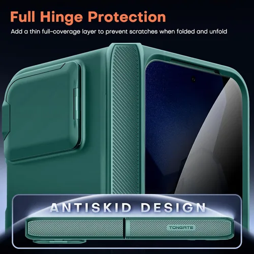 Vista 8 de TONGATE Funda magnética para Pixel 9 Pro Fold con protector de pantalla de privacidad, [compatible con MagSafe]