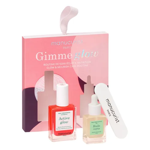Vista 13 de Manucurist Active Icons Duo - Juego de esmaltes de uñas Active Bright, Active Plump - Fortalecedor de uñas, esmalte iluminador y cuidado, regalos