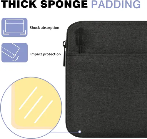 Vista 4 de MoKo Funda para Tablet de 7-8 Pulgadas, Estuche de Transporte Compatible con Nuevo iPad mini (A17 Pro) 8.3" 2024, iPad mini 6 / iPad mini 5 / iPad