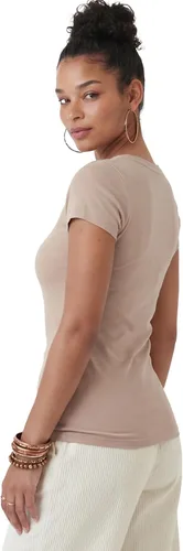 Vista 58 de Emmalise - Camiseta de manga corta para mujer, cuello redondo, estilo básico, pack de valor, tallas junior y grandes