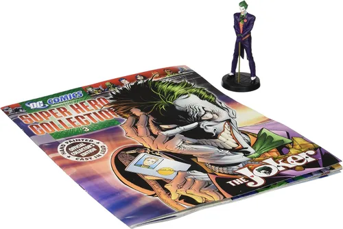 Vista 2 de Eaglemoss DC Superhero Figurine Collection #3 Joker - Joker - DC Comics - Figurilla - Metálico, morado, verde