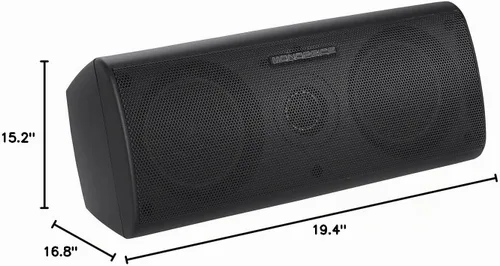 Vista 7 de Monoprice 108247 - Sistema de altavoces Home Theater - 5.1 canales, seis Negro