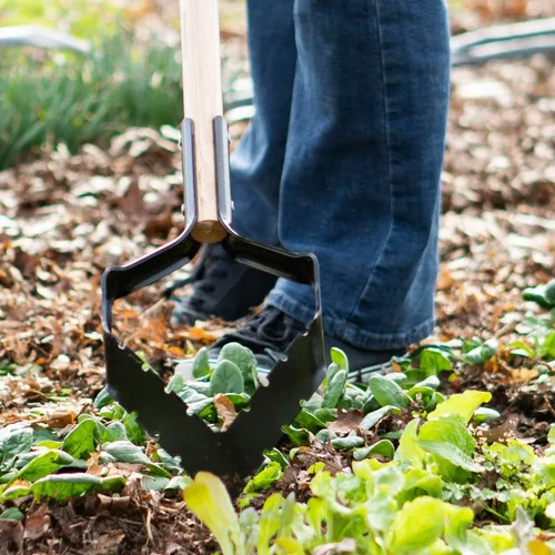 Vista 7 de Cuchilla en V para raíces profundas y mejor cultivo, fabricada en EE. UU