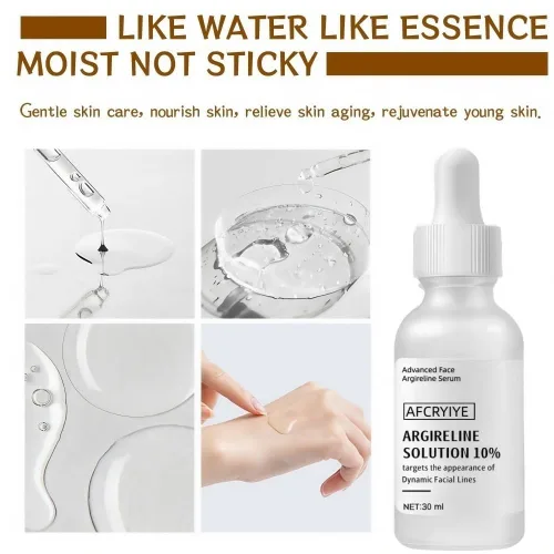Vista 9 de Argireline - Suero facial para cara, suero facial con 10% de péptido Argireline, para una textura e hidratación más suaves, regalo ideal para el día