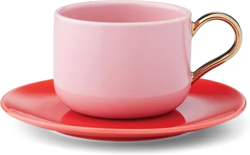 Vista 10 de kate spade new york Make It Pop Drinkware Collection, juego de tazas y platillos multicolor, juego de 8 piezas Varios
