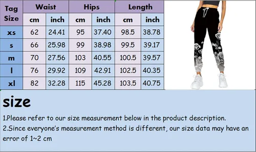 Vista 3 de Sweatpants for Women High Waisted Loose Fit Pants Lounge Trousers with Pockets