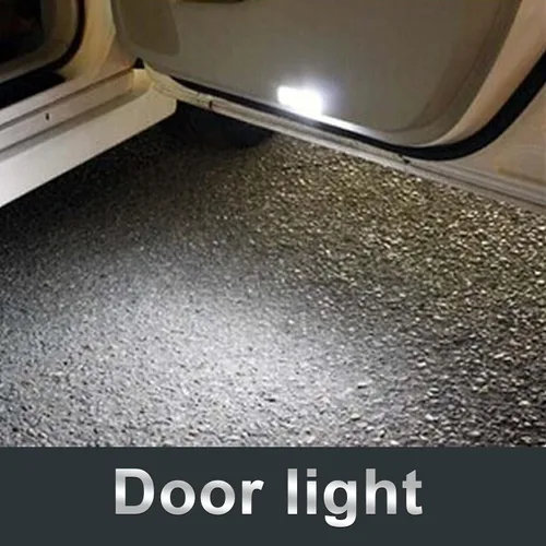 Vista 6 de Xotic Tech - Guantera LED ultra brillante para puerta de cortesía, espejo de tocador, mapa, luces de cúpula, paquete de lámparas + herramienta