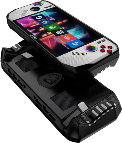 Vista 5 de Hzycwgone TPU Protective Case Grip Skin for MSI Claw A8 BZ2EM 2025, Black