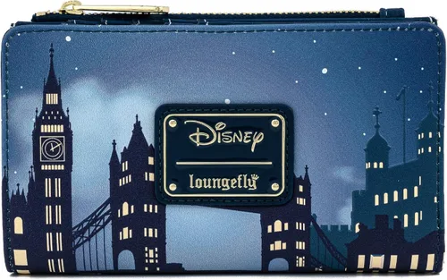 Vista 2 de Loungefly Disney Peter Pan - Cartera con solapa de segunda estrella, Multi