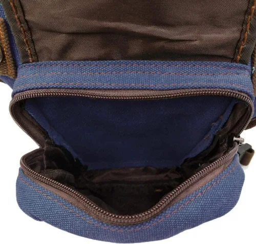 Vista 13 de Riñonera táctica al aire libre para hombres y mujeres, bolsa multifuncional para el muslo para motocicleta, bicicleta, senderismo, viajes, pesca