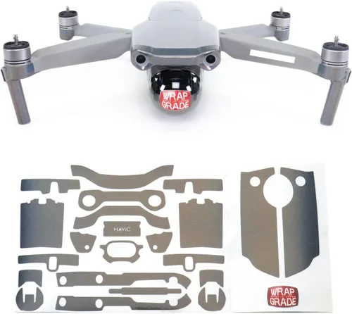 Vista 8 de Funda compatible con DJI Mavic Air 2 Color de acento A (Airforce Silver)