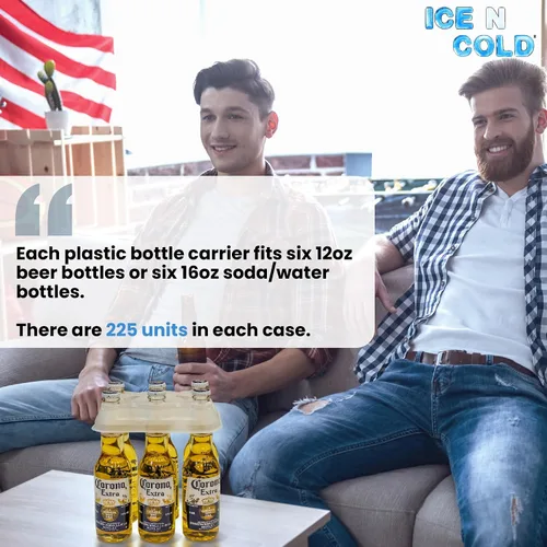 Vista 6 de Paquete de 6 botellas de plástico o vidrio de 12oz-16.9oz (225 unidades)