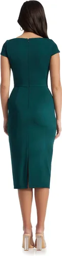 Vista 3 de Dress the Population Vestido midi ajustado Jaleah para mujer