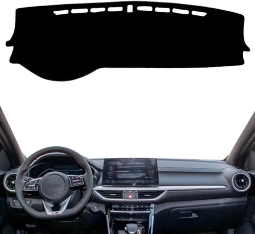 Vista 2 de LEFEDA Para KIA Forte BD Cerato K3 Vivaro 2019 2020 2021, alfombrilla para salpicadero de automóvil, accesorios para alfombras, parasoles
