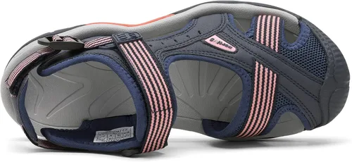 Vista 3 de NORTIV 8 Sandalias deportivas para mujer con puntera cerrada, sandalias deportivas para mujer, zapatos de verano, sandalias ligeras para caminar por