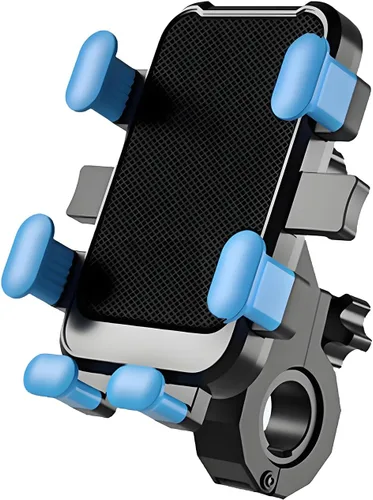 Vista 11 de Motorcycle Phone Mount for Suzuki GSX1300R Hayabusa GSX1300, Bike Phone Holder Motorcycle Cell Phone Holder, Quick Install Anti-Shake Motorcycle