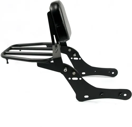 Vista 3 de Respaldo de pasajero desmontable Sissy Bar para Vulcan S650 VN650 EN650 2015-2024 (con portaequipajes)