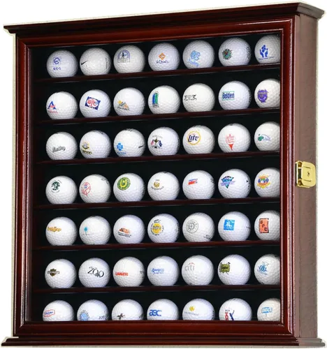 Vista 6 de 49 Gabinete de exhibición de pelotas de golf (negro)
