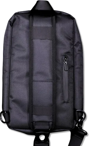 Vista 8 de Bolso cruzado para hombres y mujeres Mochila tipo bandolera, bolsa de hombro para hombre Resistente al agua Funda protectora para gafas de sol