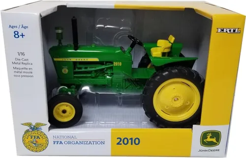 Vista 2 de John Deere Juguete de réplica de tractor FFA escala 1/16 2010
