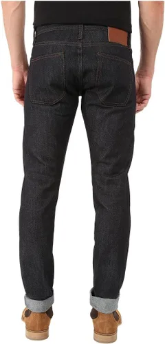 Vista 3 de UB401 - Jean ajustado índigo Selvedge para hombre