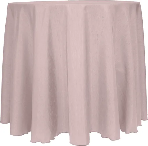 Vista 68 de Mantel reversible de satén Shantung de Ultimate Textile Majestic de 114" redondo, Satin, Paquete de 2