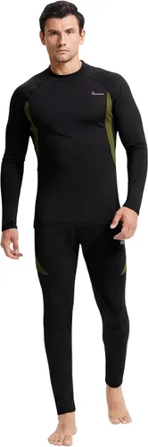 Vista 8 de romision 2 Pack Thermal Underwear for Men Long Johns Fleece Lined Hunting Gear Bottom Top Set Base Layer Cold Weather XS-4XL