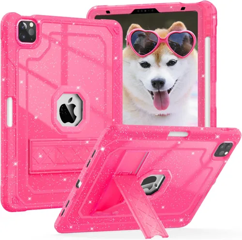 Vista 13 de ZoneFoker Funda para iPad Pro 12.9 Pulgadas 6ª/5ª/4ª/3ª Generación 2022/2021/2020/2018, Funda Protectora Esbelta y Resistente para iPad Pro 12.9