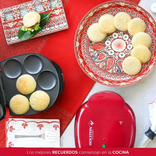 Vista 7 de Holstein Housewares HU-09005B arepa eléctrica., Negro