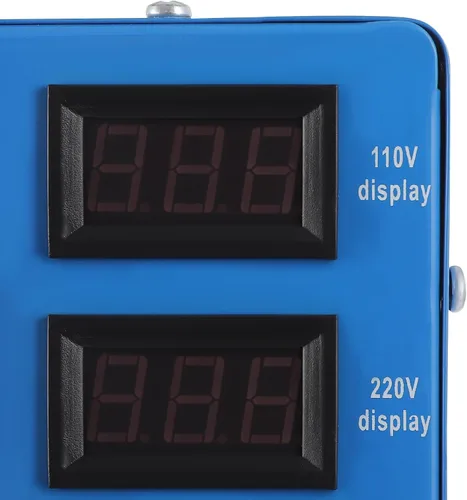 Vista 5 de Convertidor de voltaje de 5000 W, transformador automático, transformador de potencia elevador/abajo, transformador de 110/120/220/240 V con 3