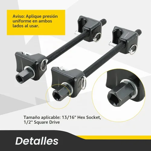 Vista 5 de Macpherson Strut Spring Compresor Kit de herramientas