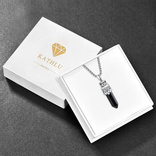 Vista 7 de Collar de cruz de serpiente vikingacruz de cráneo piratacabeza de lobo para hombres y mujeres, collar de plata de ley 925, colgante vikingo nórdico