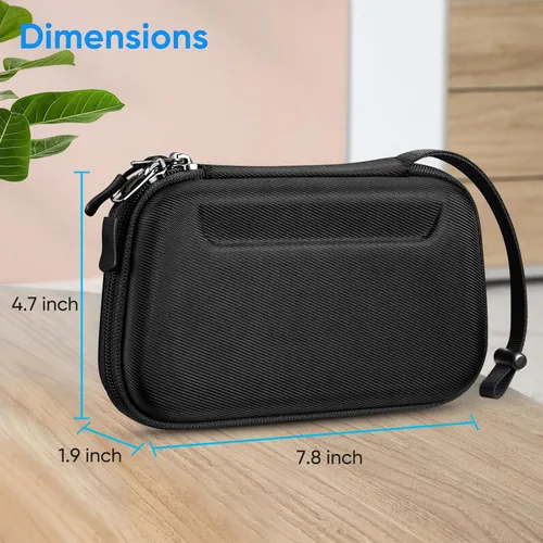 Vista 7 de Fintie Funda de transporte para Backbone One Mobile Gaming Controller - [A prueba de golpes] Funda protectora rígida Bolsa de viaje con bolsillo