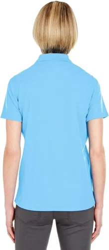 Vista 2 de UltraClub Polo piqué de malla fresca y seca para mujer 8210L