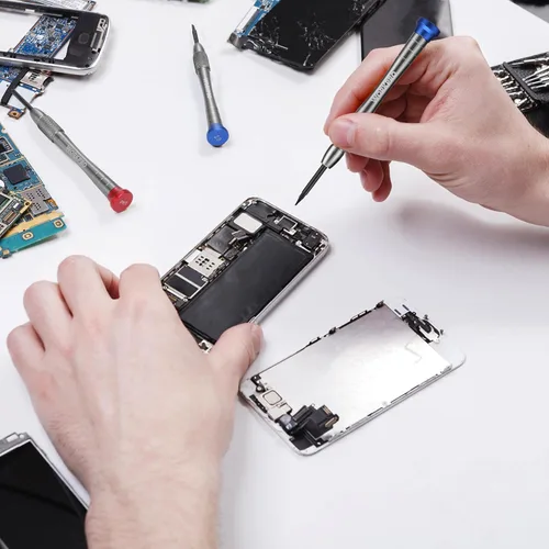 Vista 8 de WORKPRO Juego de destornilladores magnéticos de 6 piezas, acero de aleación S2, 3 Phillips y 3 puntas ranuradas, kit de herramientas de reparación