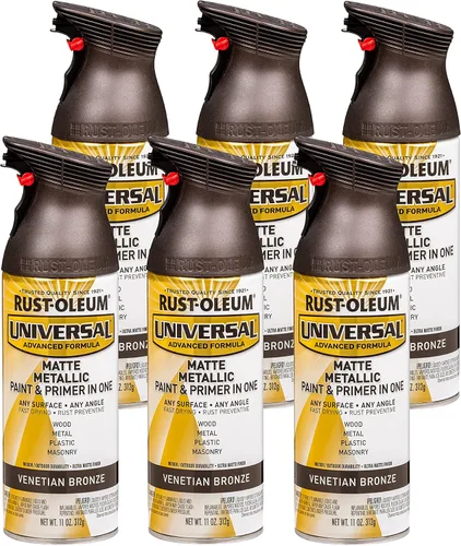 Vista 41 de Rust-Oleum Pintura en aerosol metálica universal para todas las superficies, cobre envejecido Cobre (Aged Copper)