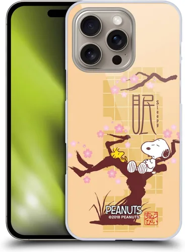 Vista 44 de Head Case Designs Funda rígida con licencia oficial de Peanuts Charlie Brown Oriental Snoopy compatible con Apple iPhone 7/8/SE 2020 y 2022